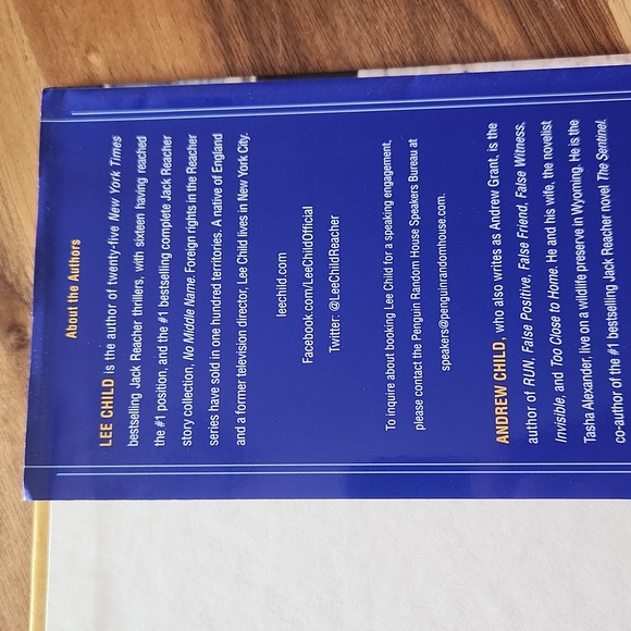 Lee Child Hardcover Jack Reacher Better Off Dead Book - Picture 6 of 7